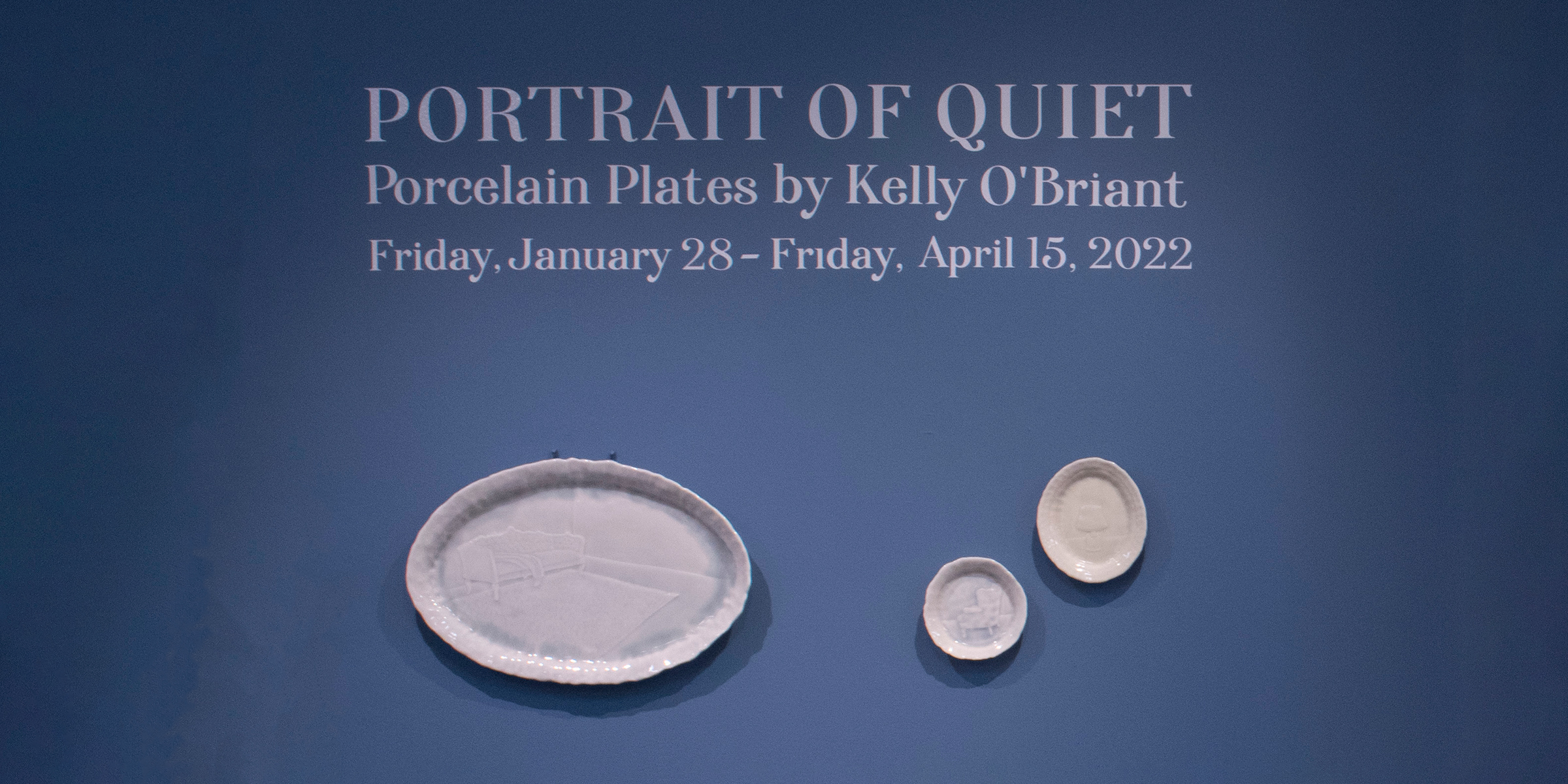 Portrait of Quiet: Porcelain Plates by Kelly O’Briant