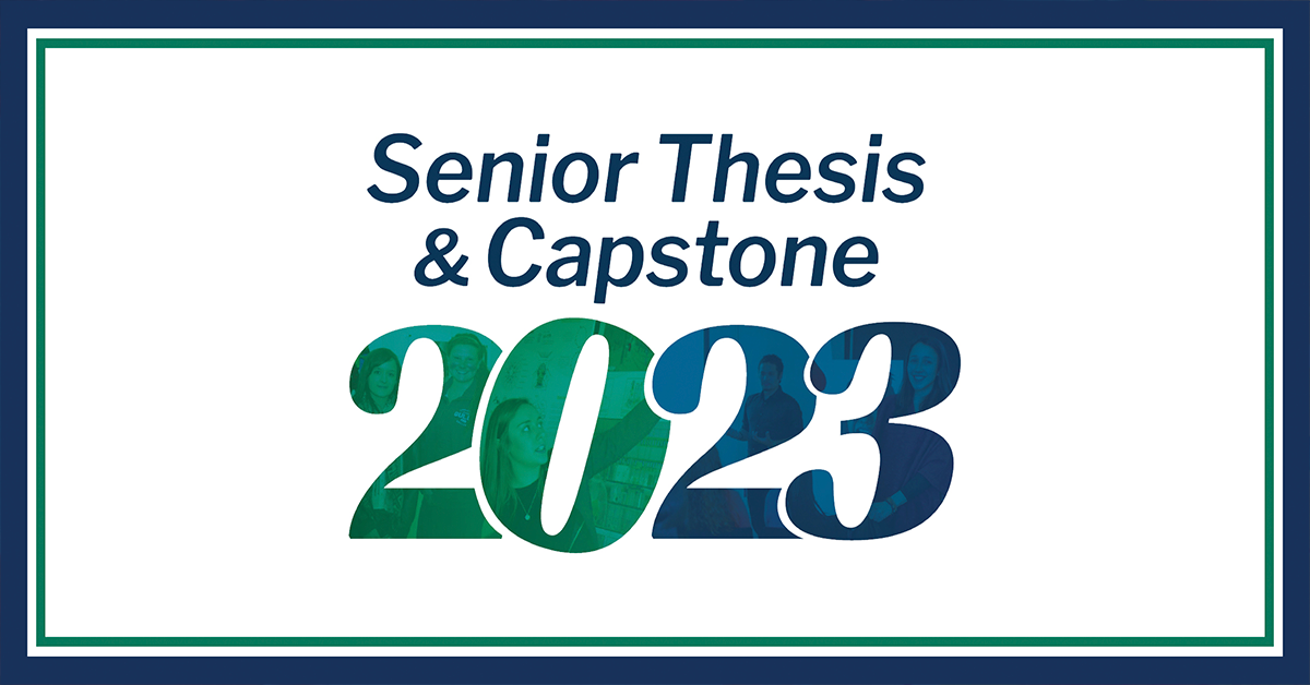 Senior Thesis & Capstone 2023 | School of Visual and Performing Arts